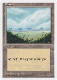 Plains (A) - Introductory Two-Player Set - Magic: The Gathering card