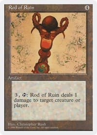 Rod of Ruin - Introductory Two-Player Set - Magic: The Gathering card