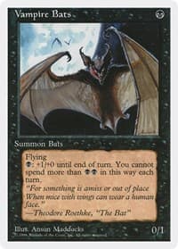 Vampire Bats - Introductory Two-Player Set - Magic: The Gathering card