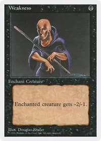 Weakness - Introductory Two-Player Set - Magic: The Gathering card