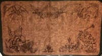 SpellGround Playmat - Classic 1990s Mats: Official MTG (Brown) - SpellGround Playmats - Playmats card