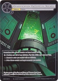 Gearsification Facility of Solaris (Full Art) - A New World Emerges - Force of Will card