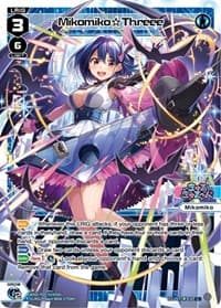Mikomiko Threee - Curiosity Diva - WIXOSS card