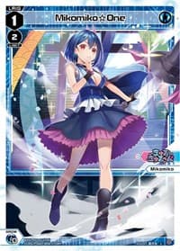 Mikomiko One - Curiosity Diva - WIXOSS card