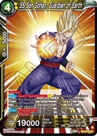 SS Son Gohan, Guardian of Earth - Dawn of the Z-Legends - Dragon Ball Super: Masters card