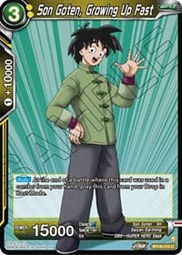 Son Goten, Growing Up Fast - Dawn of the Z-Legends - Dragon Ball Super: Masters card