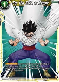 For the Sake of Family - Dawn of the Z-Legends - Dragon Ball Super: Masters card
