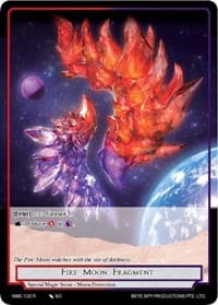 Fire Moon Fragment - A New World Emerges - Force of Will card