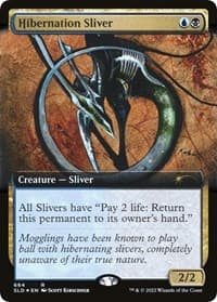Hibernation Sliver (Extended Art) - Secret Lair Drop Series - Magic: The Gathering card