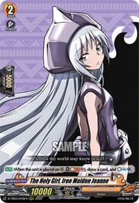 The Holy Girl, Iron Maiden Jeanne - D-TB03: Shaman King - Cardfight Vanguard card
