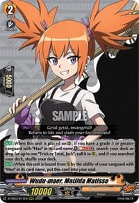 Wudu-maer, Matilda Matisse - D-TB03: Shaman King - Cardfight Vanguard card