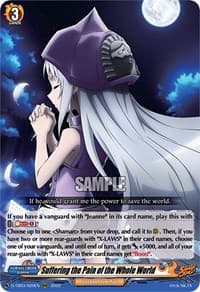 Suffering the Pain of the Whole World - D-TB03: Shaman King - Cardfight Vanguard card