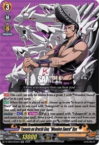 Yamata no Orochi Gou, "Wooden Sword" Ryu - D-TB03: Shaman King - Cardfight Vanguard card
