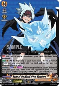 Ruler of the World of Ice, Horohoro - D-TB03: Shaman King - Cardfight Vanguard card