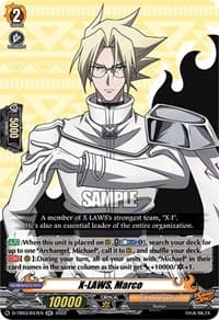 X-LAWS, Marco - D-TB03: Shaman King - Cardfight Vanguard card