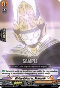 Divine Enforcer, Shamash - D-TB03: Shaman King - Cardfight Vanguard card