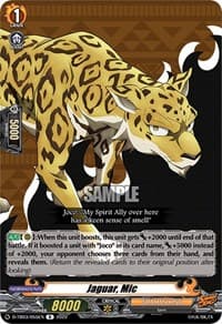 Jaguar, Mic - D-TB03: Shaman King - Cardfight Vanguard card