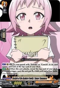 Acolyte of the Asakura Family, Tamao Tamamura - D-TB03: Shaman King - Cardfight Vanguard card