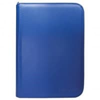 Vivid 4-Pocket Zippered PRO-Binder - Blue - Ultra Pro Storage Albums - Storage Albums card