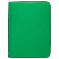 Vivid 9-Pocket Zippered PRO-Binder - Green - Ultra Pro Storage Albums - Storage Albums card