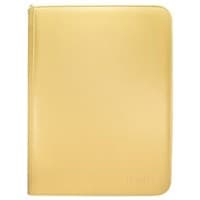 Vivid 9-Pocket Zippered PRO-Binder - Yellow - Ultra Pro Storage Albums - Storage Albums card