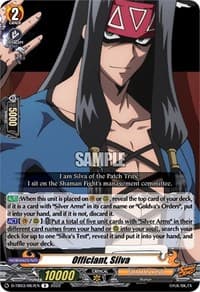 Officiant, Silva - D-TB03: Shaman King - Cardfight Vanguard card
