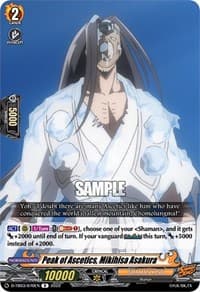 Peak of Ascetics, Mikihisa Asakura - D-TB03: Shaman King - Cardfight Vanguard card