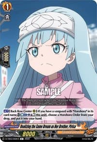 Realizing the Same Dream as Her Brother, Pirica - D-TB03: Shaman King - Cardfight Vanguard card