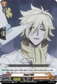 Faust VIII - D-TB03: Shaman King - Cardfight Vanguard card