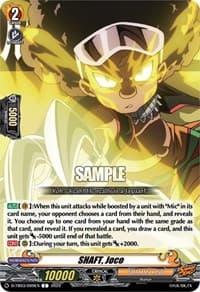 SHAFT, Joco - D-TB03: Shaman King - Cardfight Vanguard card