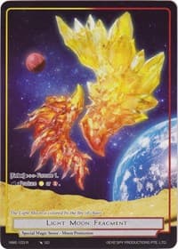 Light Moon Fragment (Full Art) - A New World Emerges - Force of Will card