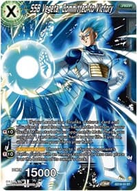 SSB Vegeta, Committed to Victory - Dawn of the Z-Legends - Dragon Ball Super: Masters card