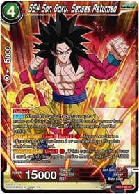 SS4 Son Goku, Senses Returned - Dawn of the Z-Legends - Dragon Ball Super: Masters card
