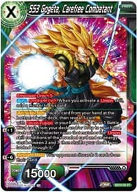SS3 Gogeta, Carefree Combatant - Dawn of the Z-Legends - Dragon Ball Super: Masters card