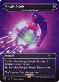 Boogie Bomb - Pyrite Spellbomb - Secret Lair Drop Series - Magic: The Gathering card