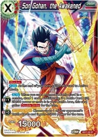 Son Gohan, the Awakened - Dawn of the Z-Legends - Dragon Ball Super: Masters card