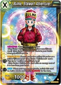 Bulma, Stalwart Adventurer - Dawn of the Z-Legends - Dragon Ball Super: Masters card