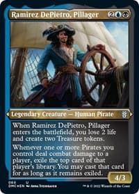 Ramirez DePietro, Pillager (Foil Etched) - Commander: Dominaria United - Magic: The Gathering card