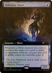 Diffusion Sliver (Extended Art) - Secret Lair Drop Series - Magic: The Gathering card