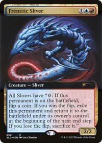 Frenetic Sliver (Extended Art) - Secret Lair Drop Series - Magic: The Gathering card