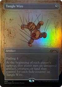 Tangle Wire (Borderless) - Secret Lair Drop Series - Magic: The Gathering card