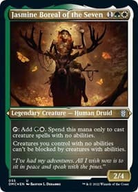 Jasmine Boreal of the Seven (Foil Etched) - Commander: Dominaria United - Magic: The Gathering card