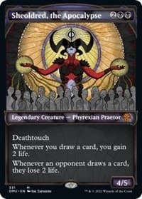 Sheoldred, the Apocalypse (Textured Foil) - Dominaria United - Magic: The Gathering card