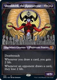 Sheoldred, the Apocalypse (Showcase) - Dominaria United - Magic: The Gathering card