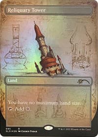 Reliquary Tower (695) - Secret Lair Drop Series - Magic: The Gathering card