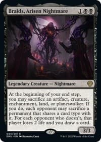 Braids, Arisen Nightmare - Dominaria United - Magic: The Gathering card