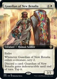 Guardian of New Benalia (Extended Art) - Dominaria United - Magic: The Gathering card