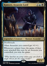Ramses, Assassin Lord - Commander: Dominaria United - Magic: The Gathering card