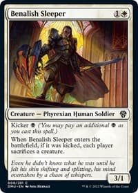 Benalish Sleeper - Dominaria United - Magic: The Gathering card