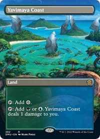 Yavimaya Coast (Borderless) - Dominaria United - Magic: The Gathering card